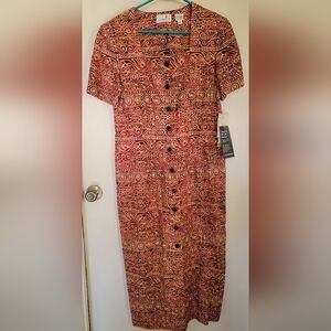 Women's NWT Vintage Liz Claiborne Dress Size 10